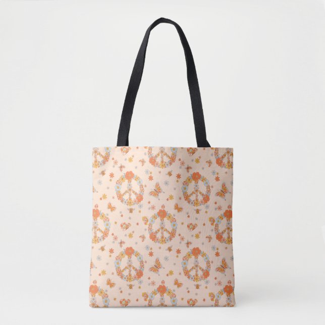 Orange Peace Floral Pattern (Vorderseite)