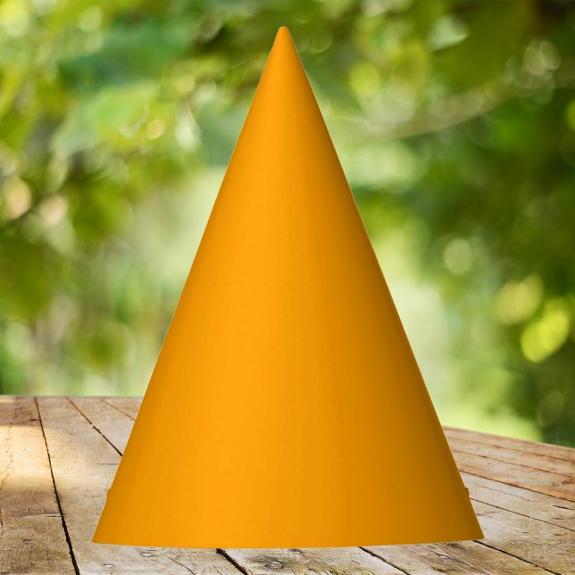 Orange Peel Solid Color Partyhütchen (Von Creator hochgeladen)