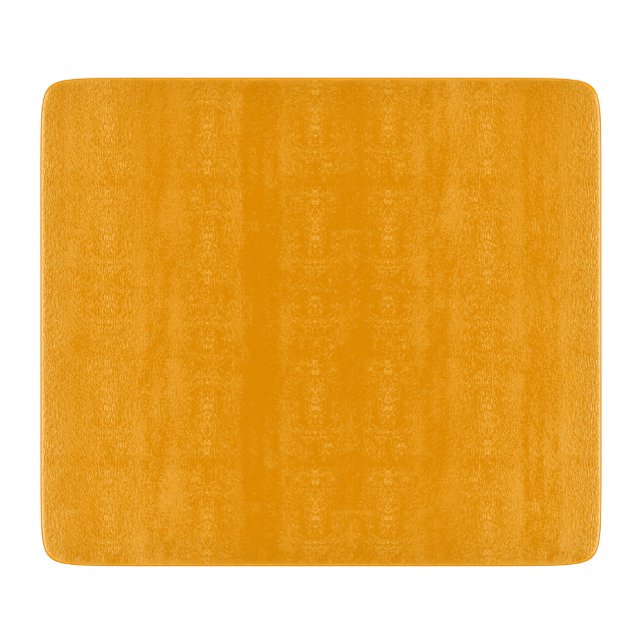 Orange Peel Solid Color Schneidebrett (Vorderseite)