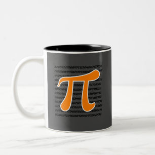 Orange-Pi-Symbol Zweifarbige Tasse