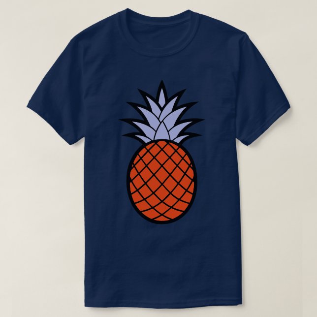 Orange Pineaple TShirt (Design vorne)
