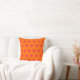 Orange Pink Polka Dots Kissen (Couch)