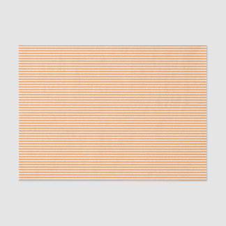 Orange Pinstripes Streifen Tissue Paper Seidenpapier
