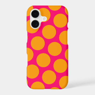 Orange Polka Dot