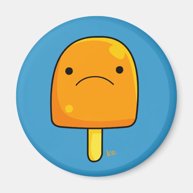 Orange Pop Magnet (Vorne)