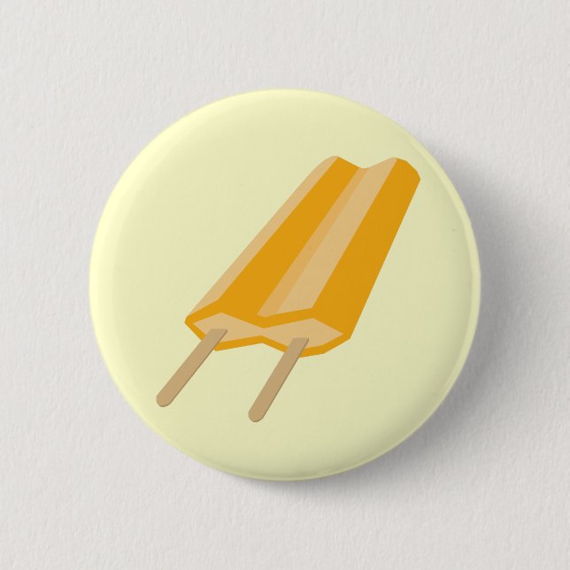 Orange Popsicle Button (Vorderseite)