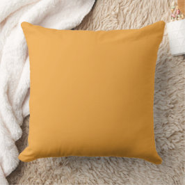 Orange Popsicle Solid Accent Kissen