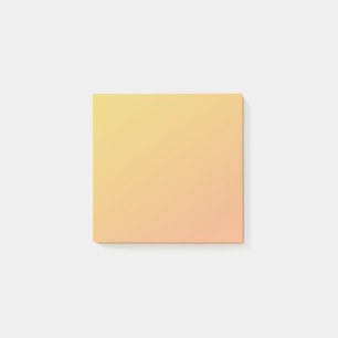 Orange Post-it Klebezettel
