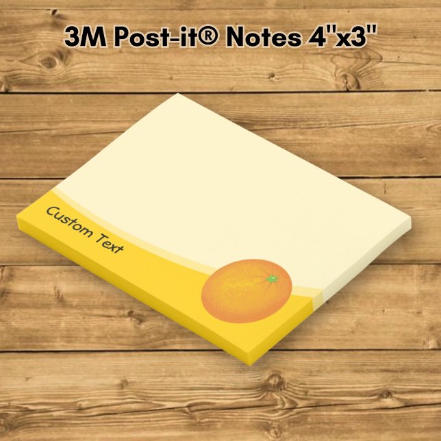 Orange Post-it Klebezettel (Von Creator hochgeladen)