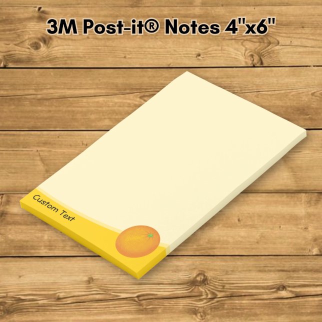 Orange Post-it Klebezettel (Von Creator hochgeladen)