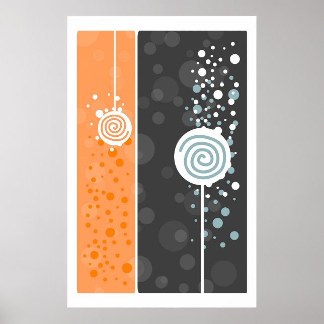 Orange Poster (Vorne)