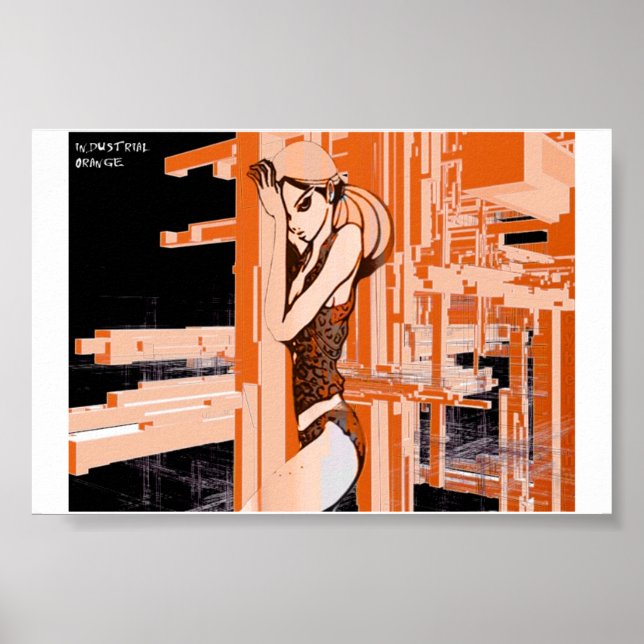 Orange Poster (Vorne)