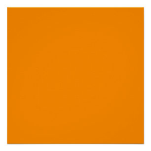 Orange Poster
