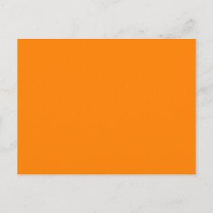 Orange Postkarte