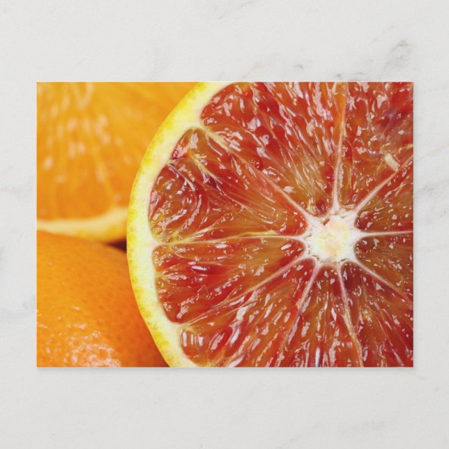 Orange Postkarte (Vorderseite)