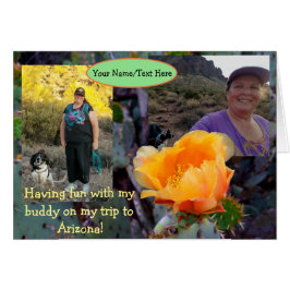 Orange Prickly Pear Cactus Blume Arizona
