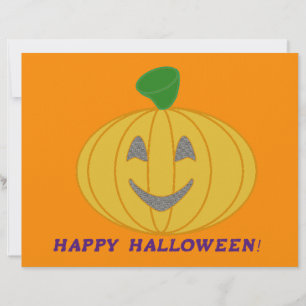 Orange Pumpkin Briefbogen