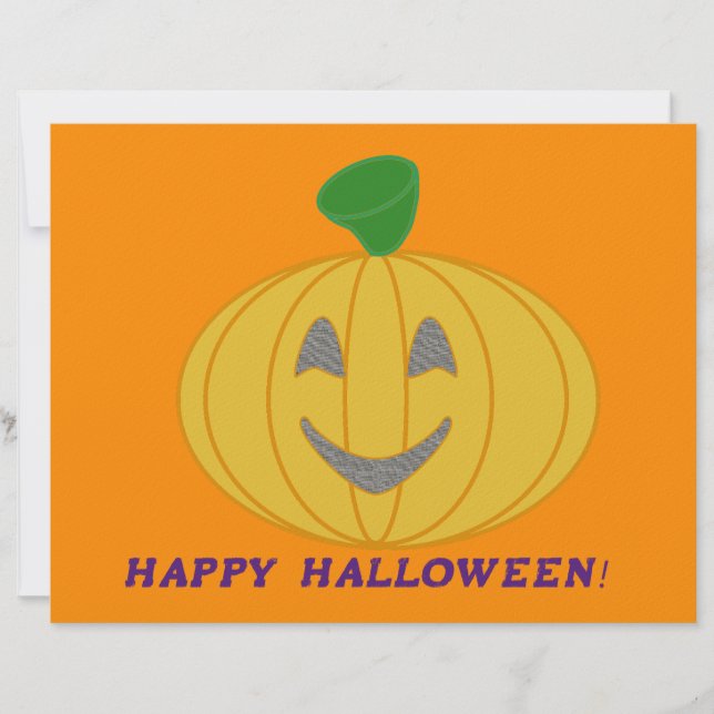Orange Pumpkin Briefbogen (Vorderseite)