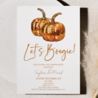 Orange Pumpkin Diskothek Ball Boogie Halloween-Par