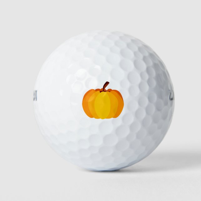 Orange Pumpkin Golfball (Vorderseite)