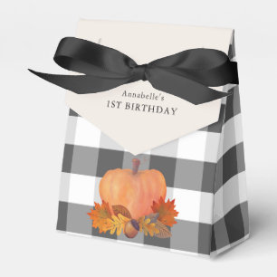 Orange Pumpkin Herbstlaubs Birthday Fevor Box Geschenkschachtel