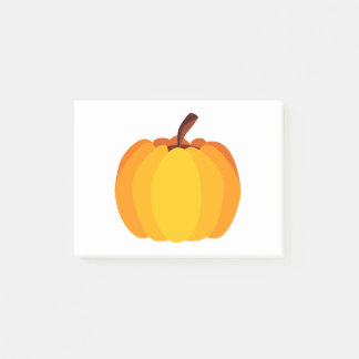 Orange Pumpkin Post-it Klebezettel