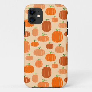 Orange pumpkins Case-Mate iPhone hülle
