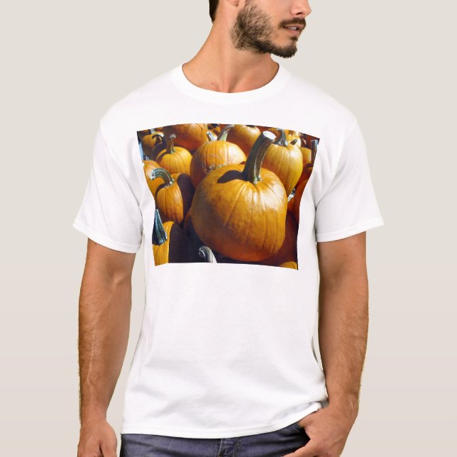 Orange Pumpkins T-Shirt (Vorderseite)