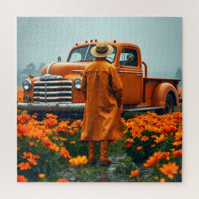 Orange Puzzle (Vertikal)