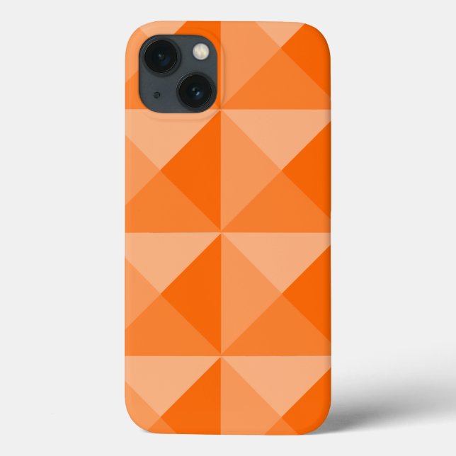 Orange Pyramids Case-Mate iPhone Hülle (Rückseite)