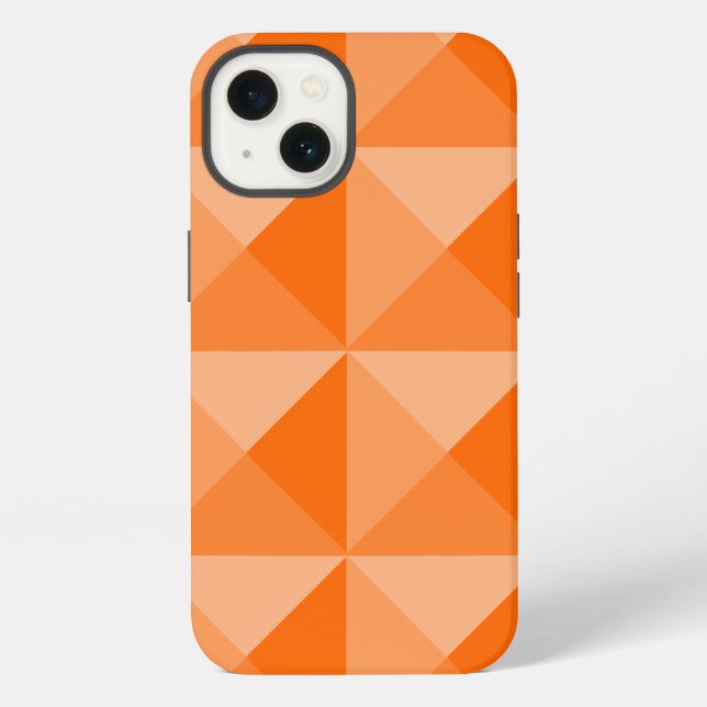 Orange Pyramids iPhone Hülle (Rückseite)