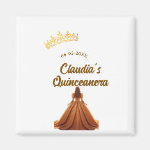 Orange Quinceanera Prinzessinnenkrone Geburtstagsn