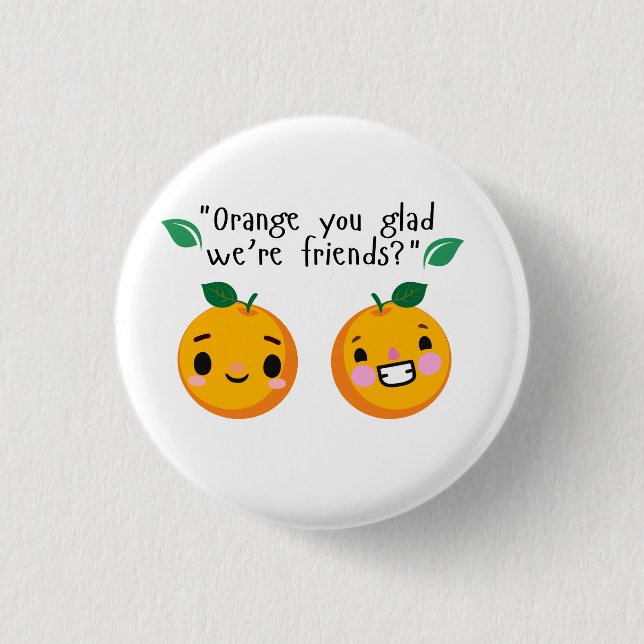 ORANGE QUOTE BUTTON (Vorderseite)