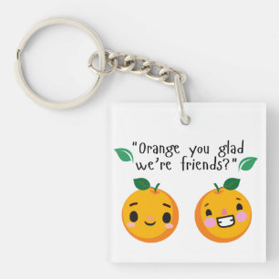 ORANGE QUOTE SCHLÜSSELANHÄNGER
