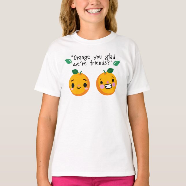 ORANGE QUOTE T-Shirt (Vorderseite)
