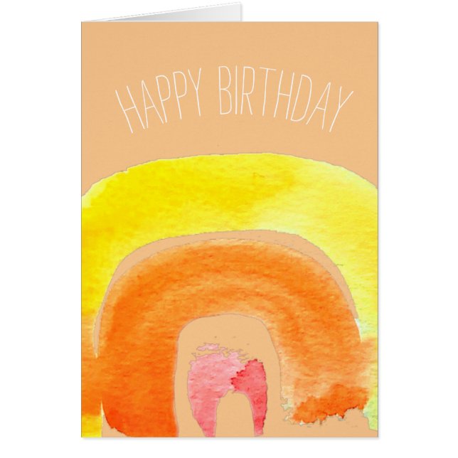 Orange Rainbow Liebe (Vorne)