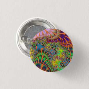 Orange Rainbow Melt Button