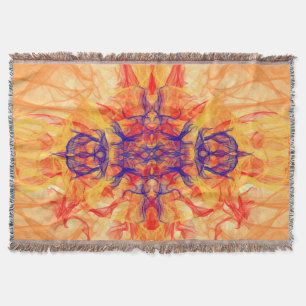 ORANGE RAUCHE - Fraktal Art - Knochendecke Decke
