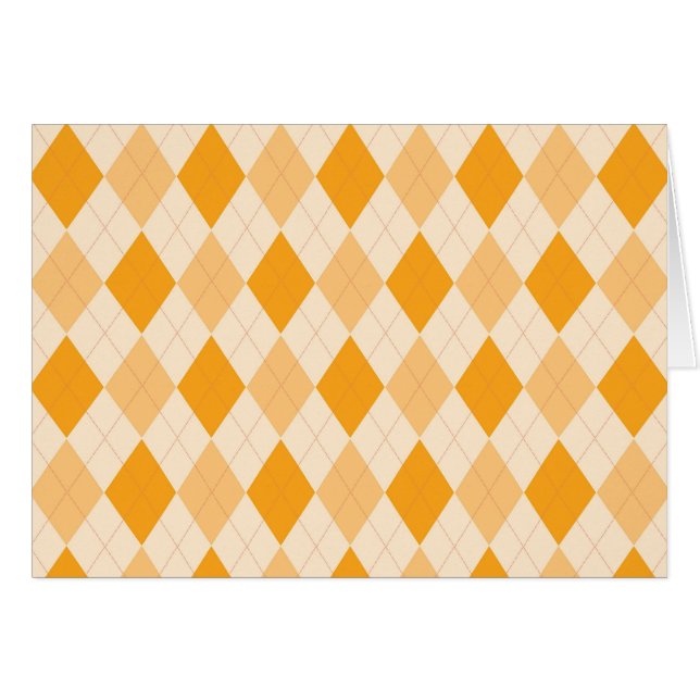 Orange Raute (Vorderseite (Horizontal))