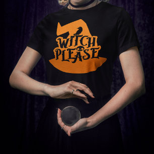 Orange Raven & Skull Coole Halloween bitte Tri-Blend Shirt