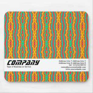 Orange Red and Green, Business Mousepad