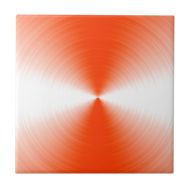 Orange Red Radiant Contemporary Fliese (Vorderseite)