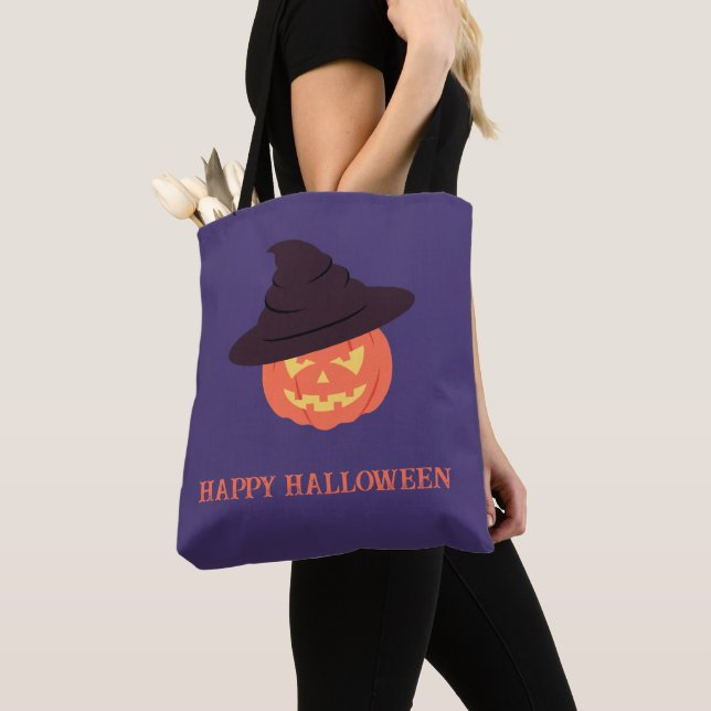 Orange Retro Pumpkin Happy Halloween (Von Nahem)