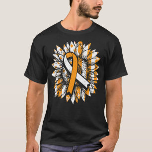 Orange Ribbon Multiple Sklerose Awareness Sunf T-Shirt
