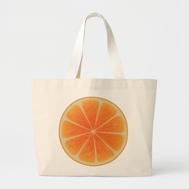 Orange riesige Tasche (Vorne)