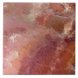 Orange-Riss-Pastell-Keramikfliese Fliese