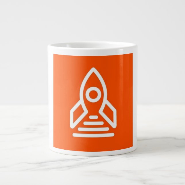 Orange Rocket Tasse (Vorderseite)