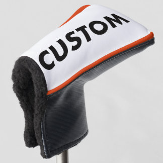 ORANGE Rohrleitung Custom Golf Putter Kopfbedeckun Headcover