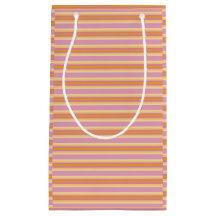 Orange rosa Streifen