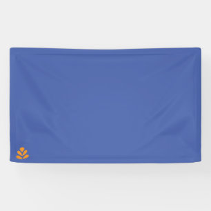 Orange, Rosa und Weiß Vinyl Banner